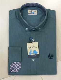 La Vespita camisa hombre verde